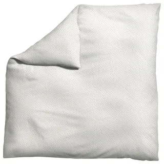 Schlafgut Bettdeckenbezug , Weiß, Taupe , Textil , Farbverlauf , 200x200 cm , Textiles Vertrauen - Oeko-Tex®, AZO-frei, Bsci, Oeko-Tex® Standard 100 , pflegeleicht, atmungsaktiv, bügelleicht, schadstoffgeprüft, weiche und anschmiegsame Oberfläche, dicht gewebtes Garn , Heimtextilien, Bettwäsche & Leintücher, Bettwäsche, Satin-Bettwäsche