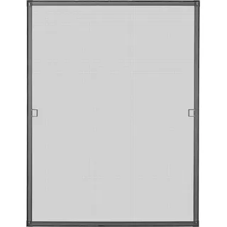 Insektenschutz Fenster PREMIUM 140 x 150 cm Grau