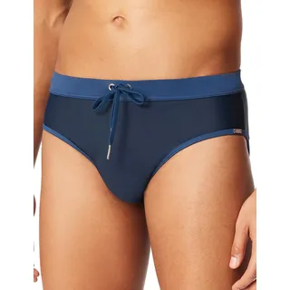 Schiesser Herren Badehose Slip enganliegend Single Jersey - Aqua