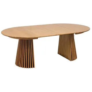ebuy24 Esstisch eiche , Eichefarben , Holzwerkstoff , 120x75x120 cm , Esszimmer, Esstische