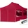 Faltpavillon 3 x 6 m inkl. 4 Seitenteile Rot