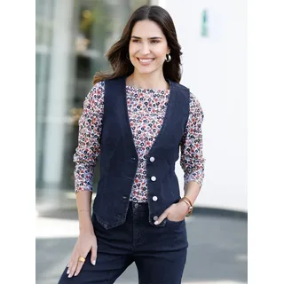 Classic Basics Jeansweste, blau