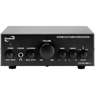 Dynavox Stereo-Verstärker x Schwarz