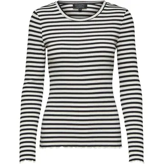 SELECTED FEMME Female Longsleeve Gestreiftes | Long-Sleeved T-shirt