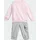 Essentials Linear Logo Jogger Track Suit clear pink/white 86