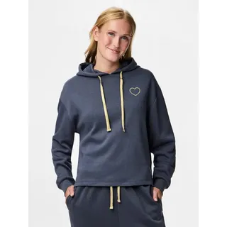 Pieces Pcchilli Hoodie Blau L