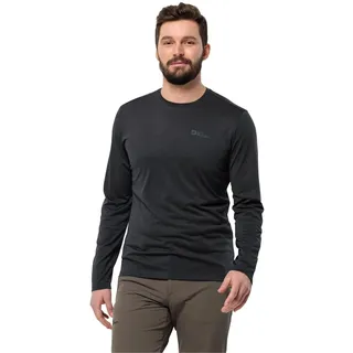 Jack Wolfskin Sky Thermal Langarm-t-shirt - Black - XL