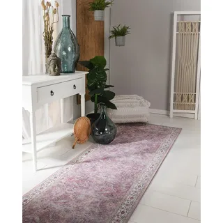 benuta Läufer Laury Rosa 80x240 cm