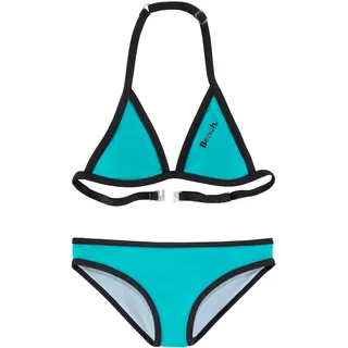 BENCH Triangel-Bikini Damen Blau/Schwarz 122/128