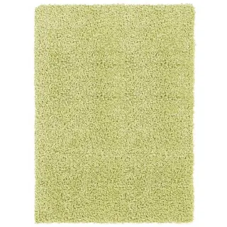 Novel Hochflorteppich , Grün , Textil , Uni , rechteckig , 200x290 cm , in verschiedenen Größen erhältlich , Teppiche und Böden, Teppiche, Hochflorteppiche & Shaggys