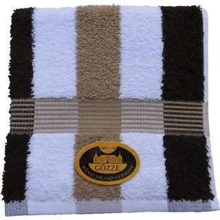 Gözze Handtücher »New York« im Set, gestreift, mit Bordüre, braun