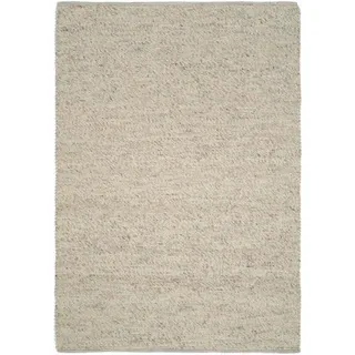 Linea Natura Handwebteppich , Beige , Textil , Uni , rechteckig , 200x300 cm , für Fußbodenheizung geeignet, in verschiedenen Größen erhältlich , Teppiche und Böden, Teppiche, Webteppiche