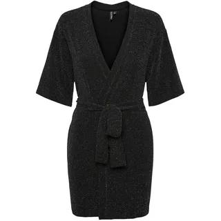 Pieces Pclina 2/4 Kimono Schwarz S