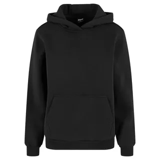 URBAN CLASSICS Fluffy Kapuzenpullover Black L
