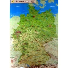 GeoReliefkarte Deutschland (Kunststoff)