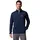Grid Fleecejacke Blau XL