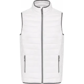 Kariban - Weste Wattiert für Herren PC6532 (M) (Weiß) - Weiß