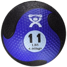 CanDo Medizinball aus Gummi - Gewicht - 5,0 kg