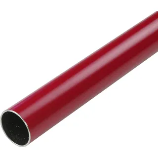 Gardinenstange LIEDECO "Gardinenrohr, Stilrohr, Gardinenstange 20 mm "Celebration" Gr. 2, rot, L:200cm Ø:20mm, Gardinenstangen, Gardinenstange