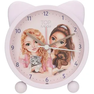 DEPESCHE 13548 TOPModel Wecker mit Öhrchen Kitty and Doggy