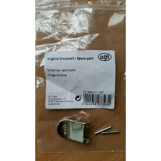 alfi Scharnier, verchromt, 0,65 l / 1,00 | HAN 9800211000 | EAN 4002458073434 - Silber