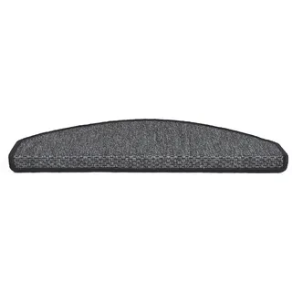 Andiamo Stufenmatte »Skagen, Made in Netherlands« halbrund 5 mm Höhe meliert, selbstklebend, strapazierfähig, 15 Stück in einem Set, grau