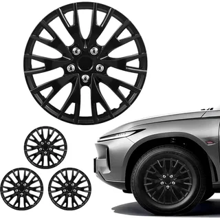 Vevor Universale Radkappen 16 Zoll 4 Stück Schwarz