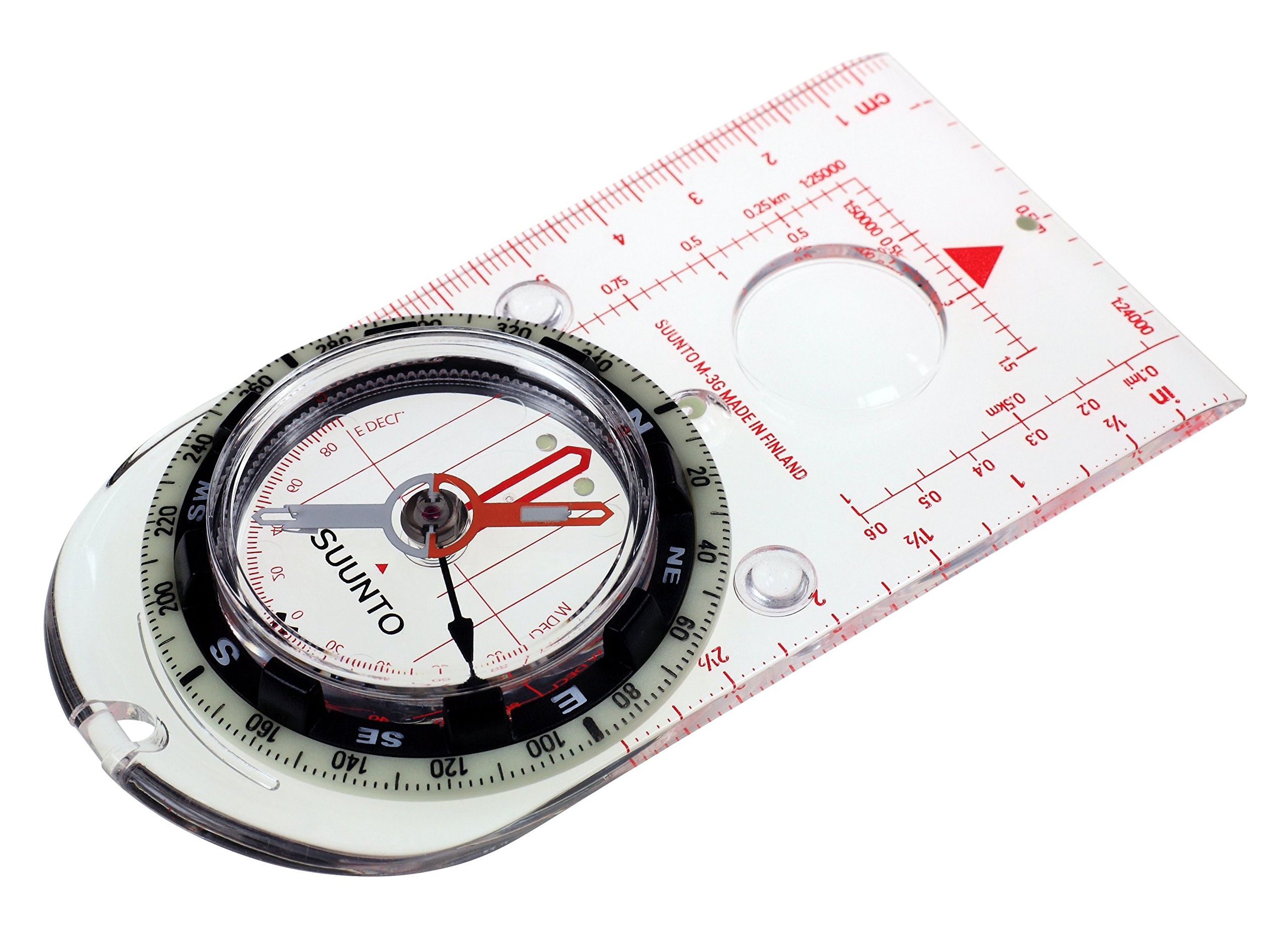 Bild von M-3 G Compass Kompass, Weiß
