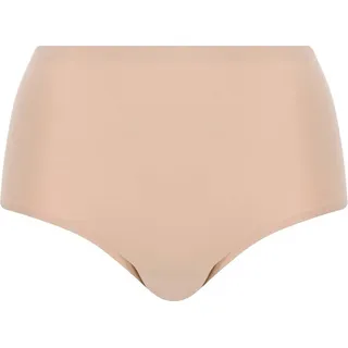 Chantelle Damen High Waist Slip - SoftStretch, nahtlos, unsichtbar, Einheitsgröße 44-50 Nude One Size - Beige