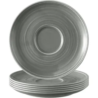 SELTMANN WEIDEN Untertasse »Kombi-Untertassen Terra ø 16,1 cm 6er Set«, grau