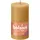 Rustiko Shine Stumpenkerze 13 cm gelb