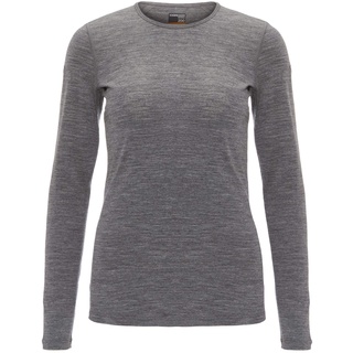 Icebreaker Damen 200 Oasis Longsleeve (Größe L, grau)