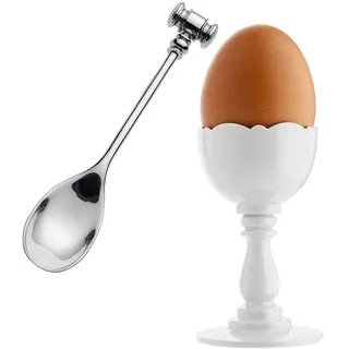 Alessi Eierbecher Dressed Weiss 4 St.