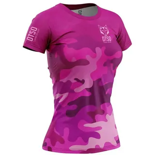 Otso M/corta Camo Pink Kurzarm-t-shirt - Camo Pink - XS