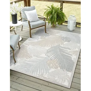 Myflair Odette Outdoorteppich 160 x 230 cm Beige/Grau