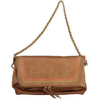 Desigual Tasche POL GREEN VENECIA Umhängetasche Steppnähte - Braun