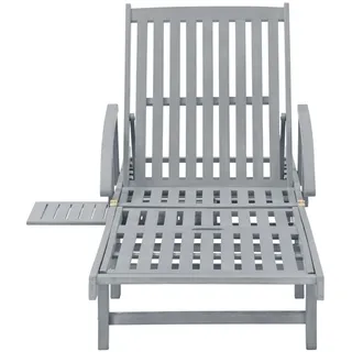 vidaXL Sonnenliege 68 x 86 x 0 cm Grau