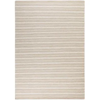 Steffensmeier Handwebteppich, Beige, handgewebt, Größe: 120x180 cm Wohnzimmer und Schlafzimmer