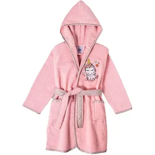 Interbaby Bademantel - Pink - 6-8 Jahre