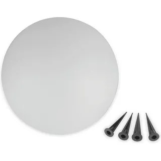 Müller-Licht Dekoleuchte Kunststoff, Metall 45 cm inkl. Akku, Solarzelle weiß