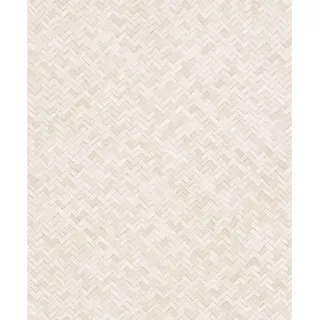 Marburg Vliestapete Botanica Struktur Fischgrätenmuster Beige FSC®