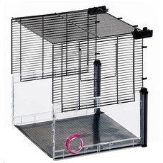 Ferplast Erweiterung für Hamsterkäfige und Mäuseheime, MULTIPLA Hamster, Basis, aus Metall und recyceltem Kunststoff
