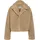 Nati Crop Teddy Mantel Birch XS