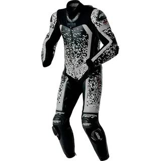 RST Pro Series D3o Airbag Lederkombi, - Silver - S