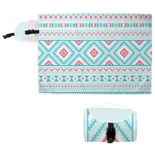 Rieoany Picknickdecke, Tragbare Mini-Strandmatte, wasserdichte Picknickdecke, Wasserabweisender Stoff, Einfach zu Falten und zu Verstauen, Leichtgewichtig, 150x200 cm