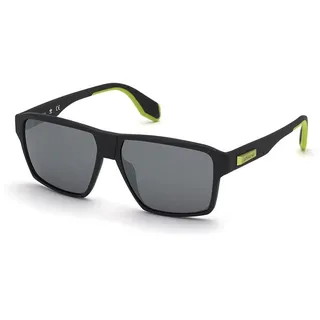 adidas Herren Or0039 Sonnenbrille, Mattes Schwarz, 58