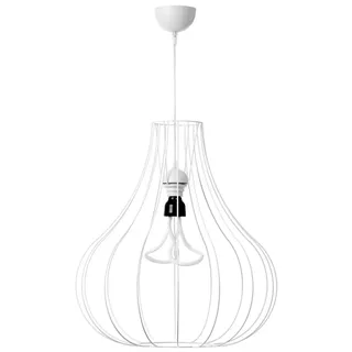 Kayoom Leonie 1-flg. 50 cm modern minimalistisch weiß