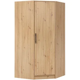 masseno Drehtürenschrank Vano 95 x 190 x 95 cm Braun