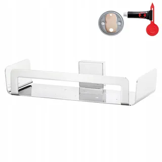 Tesa Duschablage Deluxxe Chrom