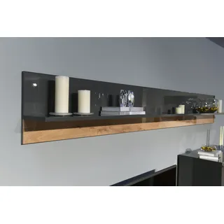 OTTO home Onyx Wandboard 89,7 x 21,4 x 35 cm Grau